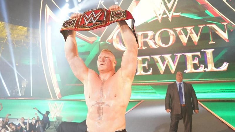 Brock Lesnar is undefeated in Championship matches in The Kingdom of Saudi Arabia