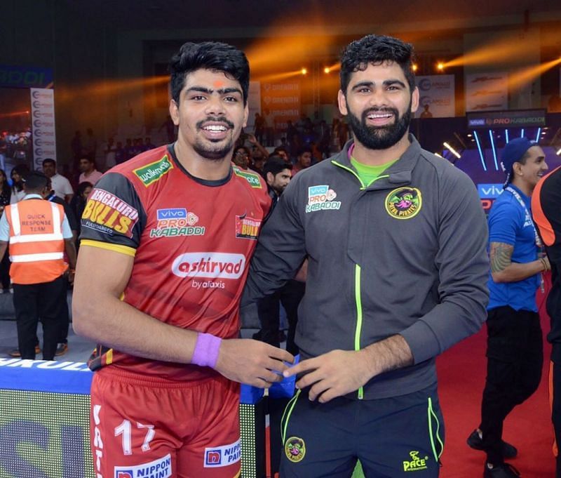 Imagine this duo playing together for the same team in the Pro Kabaddi League