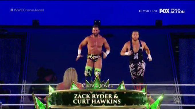 Ryder and Hawkins were eliminated in around 10 seconds