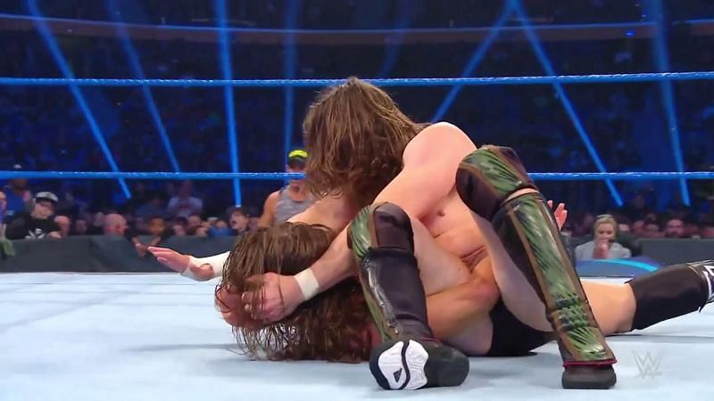 Daniel Bryan squared off with Adam Cole in the main event tonight