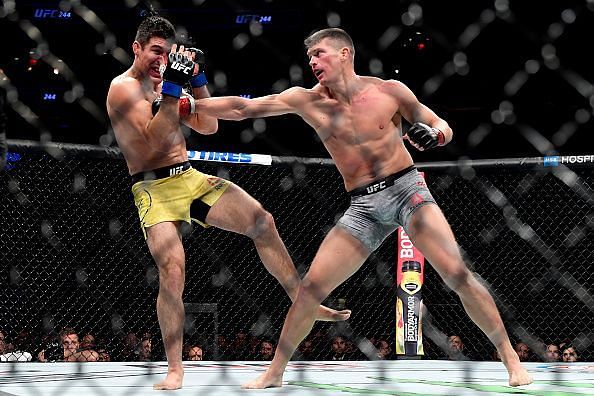 Thompson broke his right hand in the fight against Luque at UFC 244.
