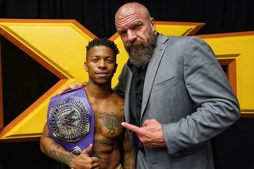 Lio Rush & Triple H