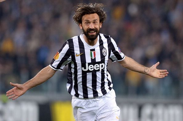 The great Andrea Pirlo pulled the strings in Juve&#039;s midfield