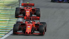 F1 Raceweek: Vettel and Leclerc - when team-mates collide