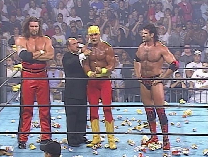 Hulk Hogan reveals himself as the third man.