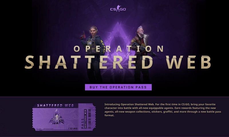 CS:GO - Operation Shattered Web