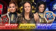 बैकी लिंच vs शायना बैजलर & बेली
