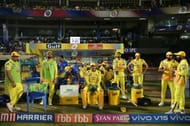 CSK Dugout (Image Courtesy: BCCI/IPLT20.COM)