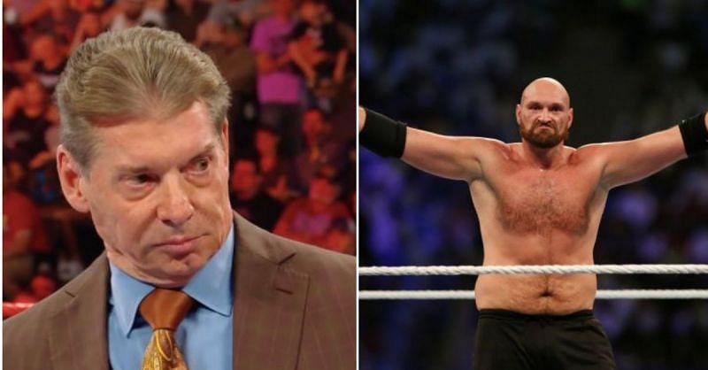 Vince McMahon and Tyson Fury