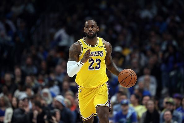 LeBron James and the Lakers will be looking for a sixth straight win