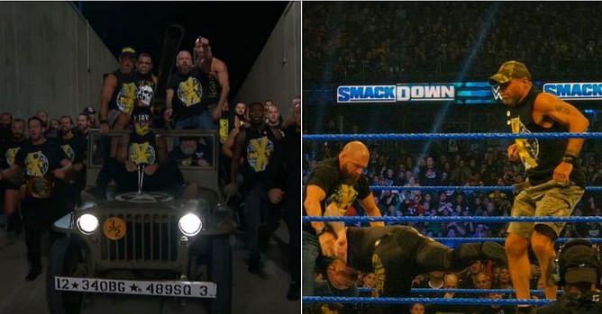 DX reunite after SmackDown goes off the air and attack former NXT Superstar