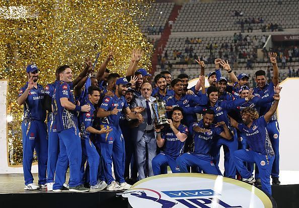 Mumbai Indians are the defending IPL champions.