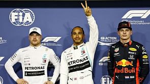 Hamilton ends pole drought with Abu Dhabi track record