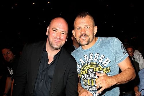 Dana White and Chuck Liddell