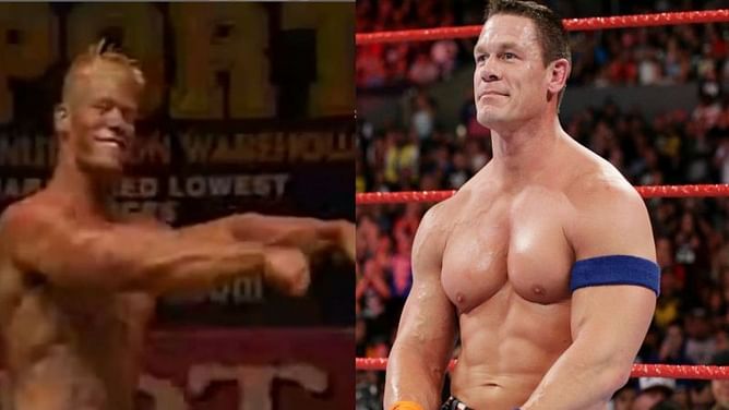 WWE History: John Cena participates in bodybuilding competition in rare pre-WWE footage