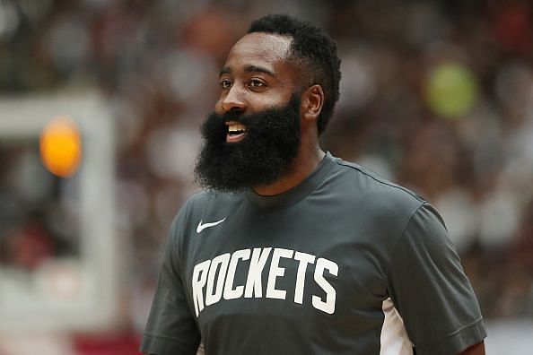 Harden is averaging 37.3 points per game this season