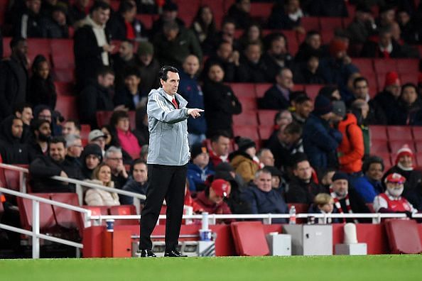 A loss in this game could very well mean the end of Unai Emery at Arsenal