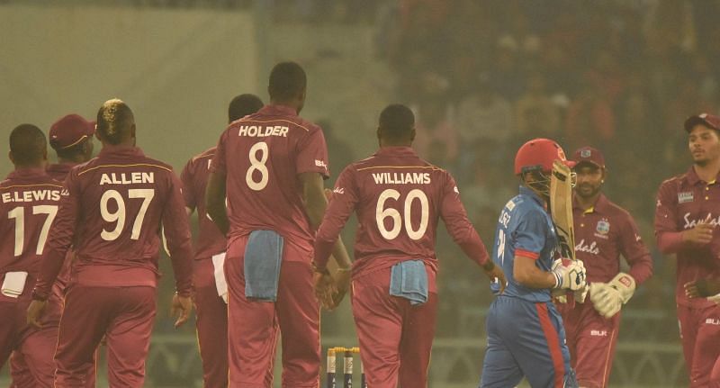 Afg Vs Wi व स टइ ड ज न पहल ट म अफग न स त न क 30 रन स हर य प ल र ड क ब हतर न ऑलर उ ड प रदर शन