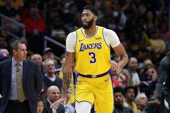 Anthony Davis has transformed the Los Angeles Lakers into contenders