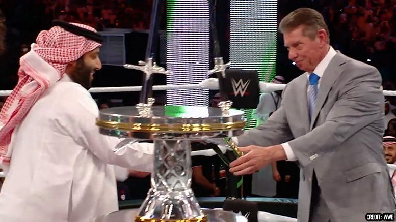 Vince McMahon and the Crown Prince