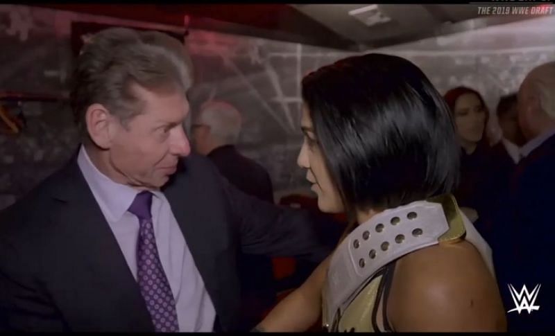 Vince McMahon rejected a pitch from Bayley
