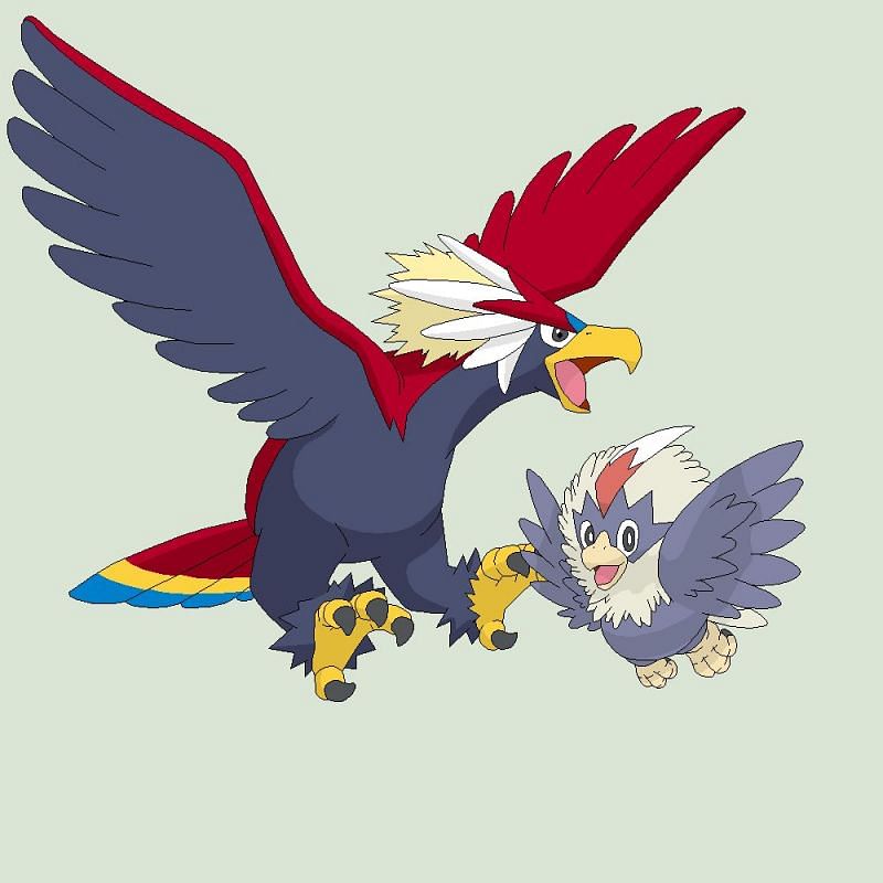 Image result for Rufflet Braviary pokemon