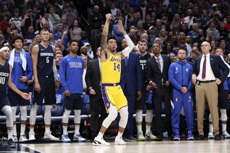 Danny Green has found his niche with the Lakers and had another clutch moment against the Dallas Mavericks