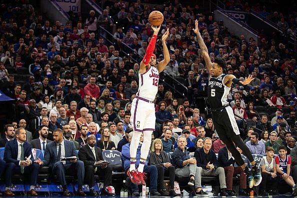 San Antonio Spurs v Philadelphia 76ers