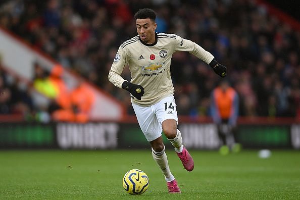 Jesse Lingard has notably struggled for form this season