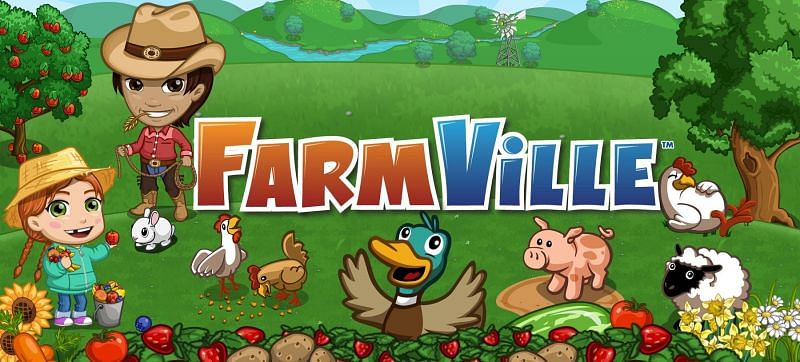 Farmville was the most played Facebook game in 2010