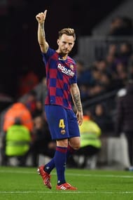 RakiticÄ in the FC Barcelona v RCD Mallorca La Liga fixture