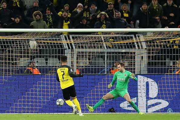 Jadon Sancho has been the star man for Dortmund this season