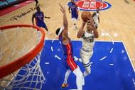 Milwaukee Bucks v Detroit Pistons