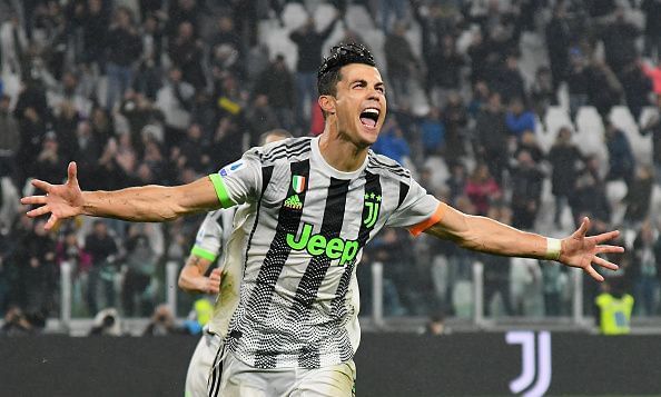 Ronaldo in action for Juventus