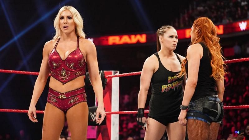 Charlotte Flair had forced her way into the iconic WrestleMania match between Rousey and Lynch