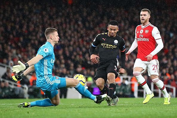 It was a one-sided game at the Emirates as Manchester City took all 3 points