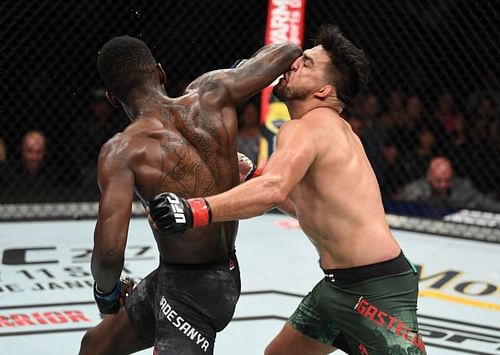 Israel Adesanya's fight with Kelvin Gastelum was an all-time classic.