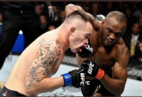 Colby Covington suffered a broken jaw