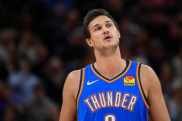 Danilo Gallinari joined the Thunder as part of the trade doe Paul George