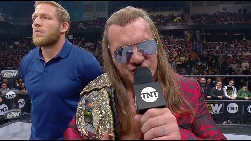 Aew World Champion Chris Jericho Defends Former Wcw Veteran From Social 