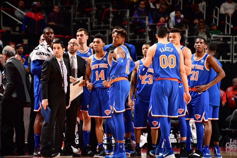 The Knicks ended the 2018-19 season tying their worst record in franchise history at 17-65