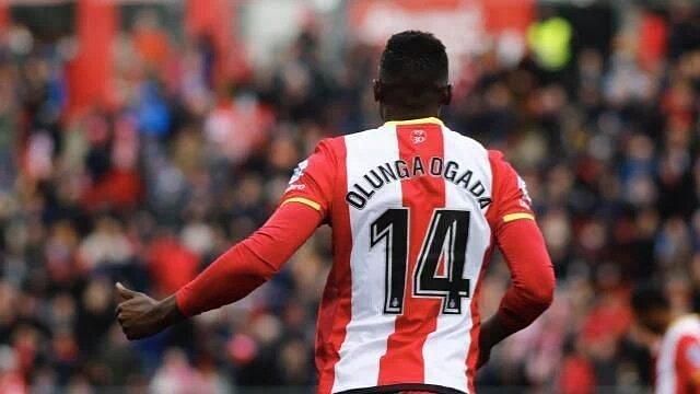 Michael Olunga made history as the first Kenyan to score a hat-trick in La Liga