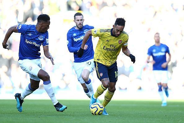 Everton held Arsenal to a 0-0 draw with Goodison Park
