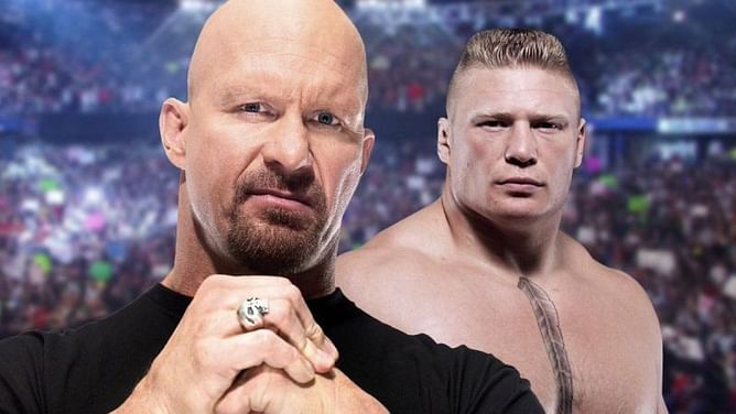 WWE न्यूज़: स्टीव ऑस्टिन ने ब्रॉक लैसनर के खिलाफ मैच में नहीं हारने का कारण बताया
