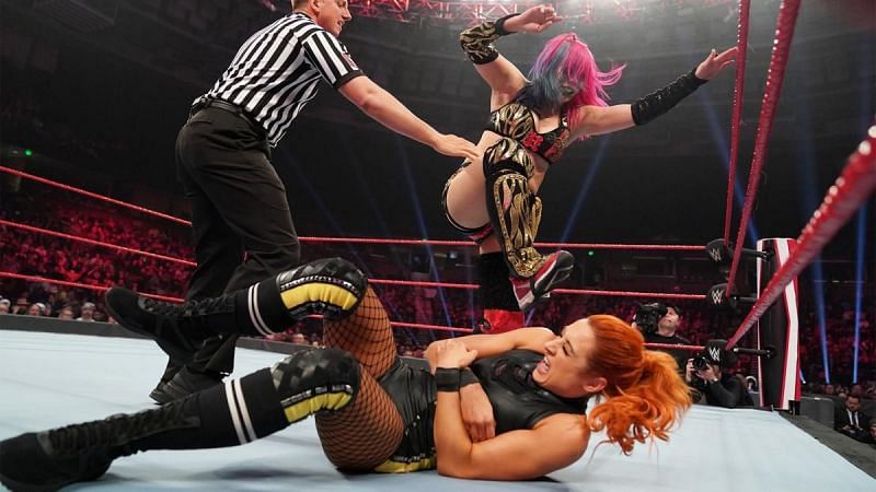 Becky Lynch was unable to defeat The Kabuki Warriors
