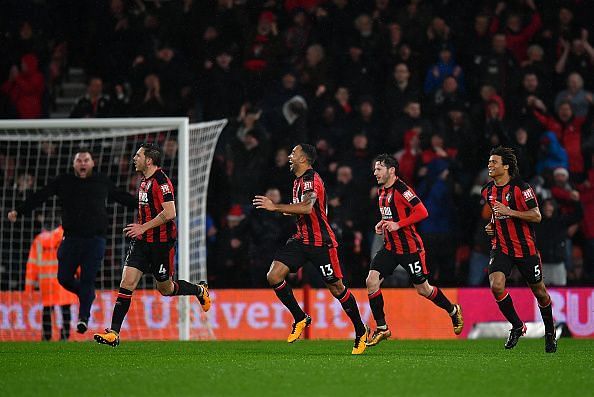 Callum Wilson scored a controversial Boxing Day equaliser for Bournemouth against West Ham in 2017
