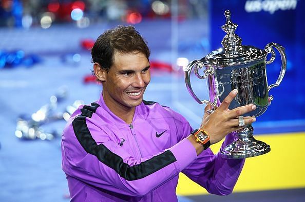 Rafael Nadal at the US Open 2019
