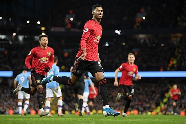 Marcus Rashford has scored 10 league goals this season