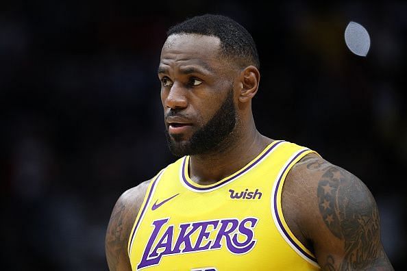 LeBron James is enjoying an excellent season with the Lakers