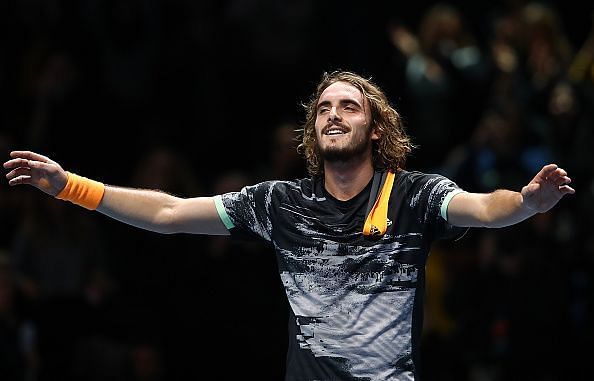 Stefanos Tsitsipas talks about his idol Pete Sampras and how he wants to inspire future Greek tennis players